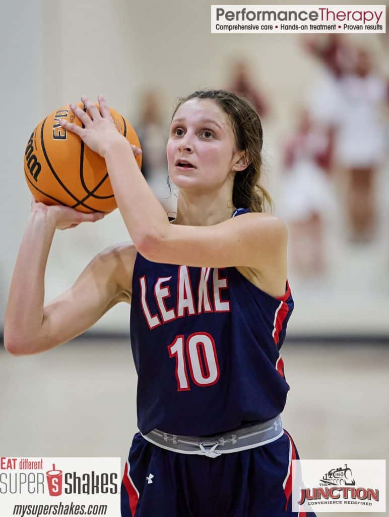 LEAKE ACADEMY GIRLS PUT 54 HOME GAME WINNING STREAK, 34 GAME WINNING