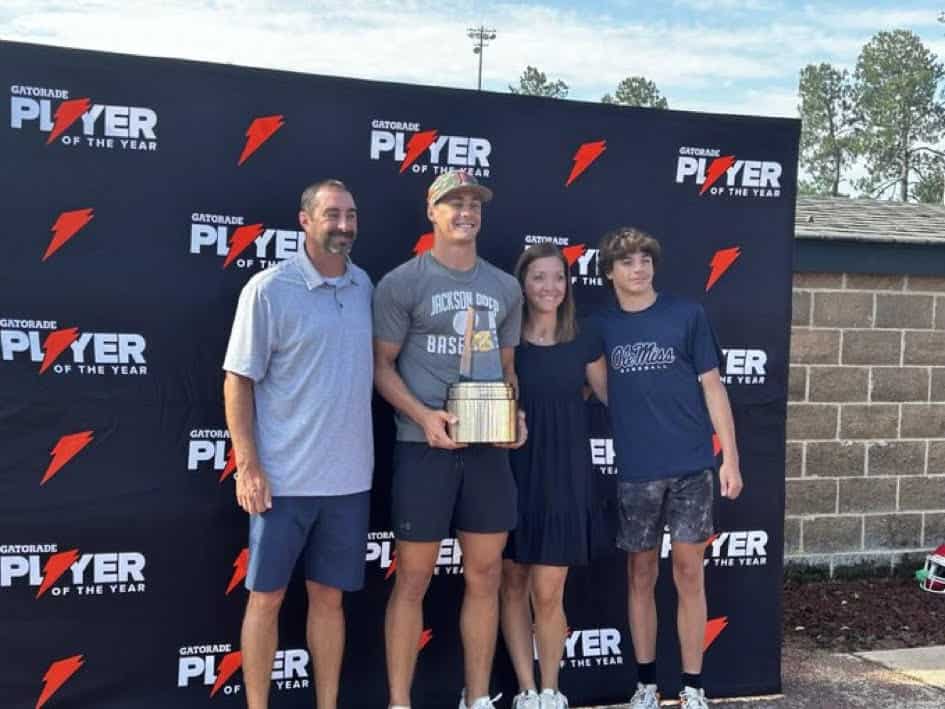 JACKSON PREP’S KONNOR GRIFFIN WINS NATIONAL GATORADE BASEBALL PLAYER OF