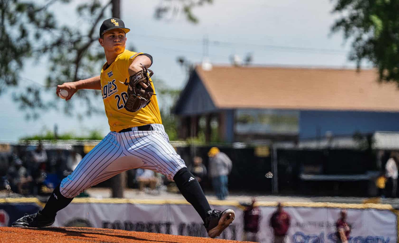 SOUTHERN MISS COACH CHRISTIAN OSTRANDER MOVES STAR CLOSER CAMDEN CLARK TO STARTING ROTATION, PAYS OFF FOR GOLDEN EAGLES IN THE FINAL WEEKS OF REGULAR SEASON - Mississippi Scoreboard